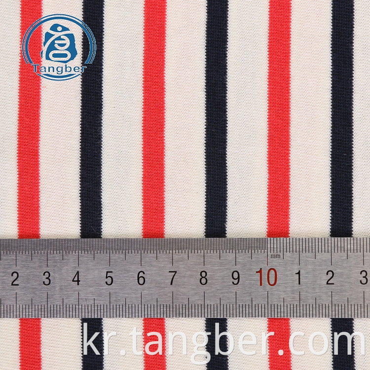 Cotton Yarn Dyed Knitting Fabric